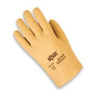 General Purpose Work Gloves, Cotton Work Gloves, Jersey Gloves, Canvas Work  Gloves - - Ansell 23-491-10 Size 10 Hi-Viz Orange Winter Monkey Grip Jersey  Lined Cold Weather Gloves With Wing Thumb, Knit Wrist