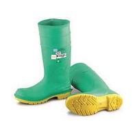 Bata Shoe 87012-12 Onguard Industries Size 12 Hazmax Green 16" PVC Kneeboots With Ultragrip Sipe Outsole And Steel Toe