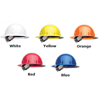 Hard Hats - - FIBRE-METAL E1RW15A000 SuperEight Red HDPE 8-Point ...