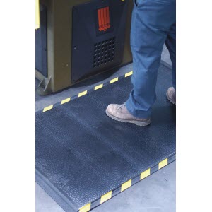 Sure Cushion Anti-Fatigue Floor Mat - Yellow Border