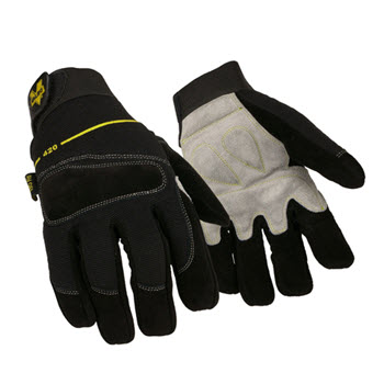 Mechanix Wear Medium Black And Gray Impact Pro Full Finger Synthetic L