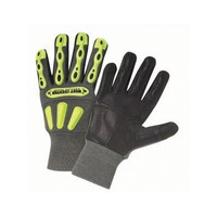 Task Gloves, Mechanics Gloves - - VALEO V420/GMLA Mechanics Split-Leather  Anti-Vibration Gloves